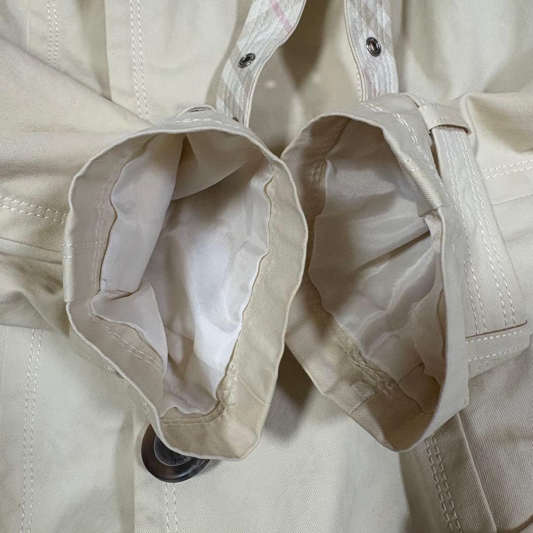 バーバリーブルーレーベル　トレンチコート　ノバチェック　38