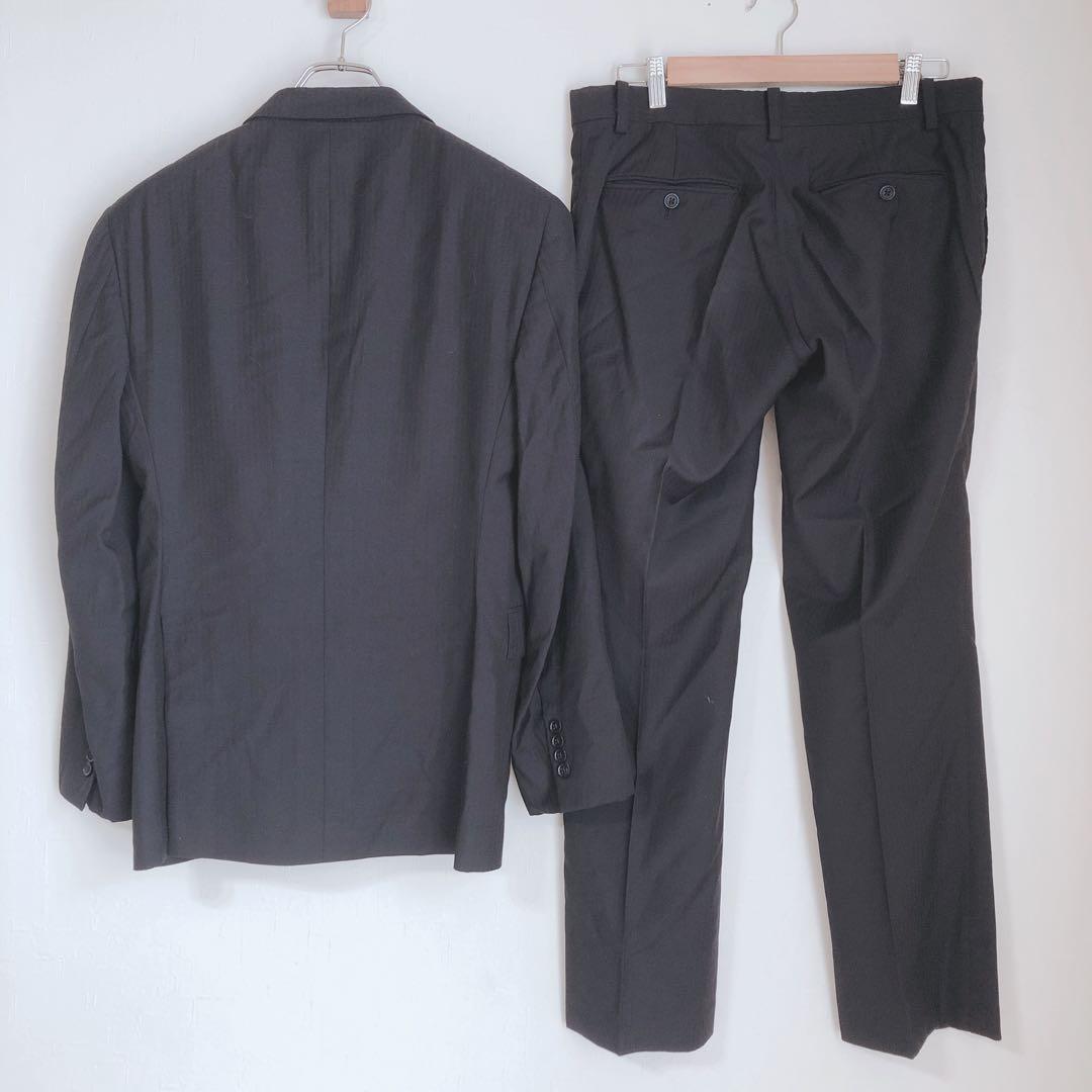 ラルフローレン　スーツ　メンズスーツ　スーツセットアップ　ブラック　38