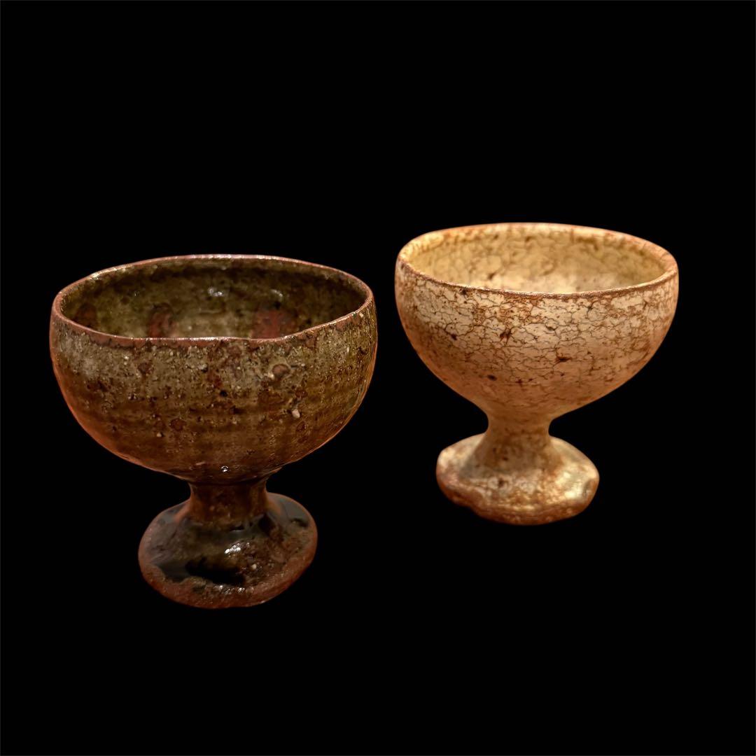 は*す様 宮城陶器　ゴブレット　デザートカップ　やちむん　2個セット