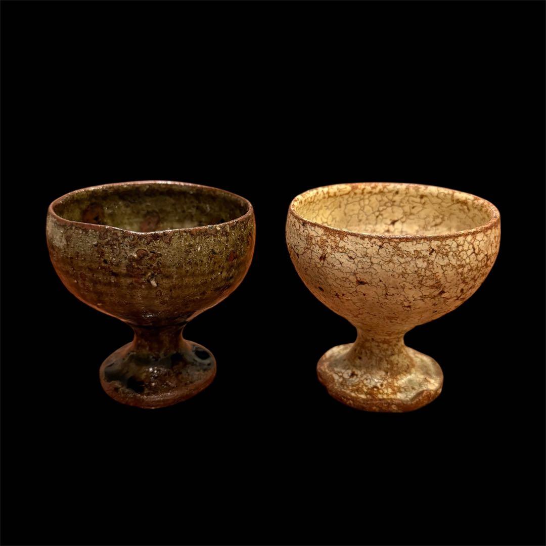 は*す様 宮城陶器　ゴブレット　デザートカップ　やちむん　2個セット