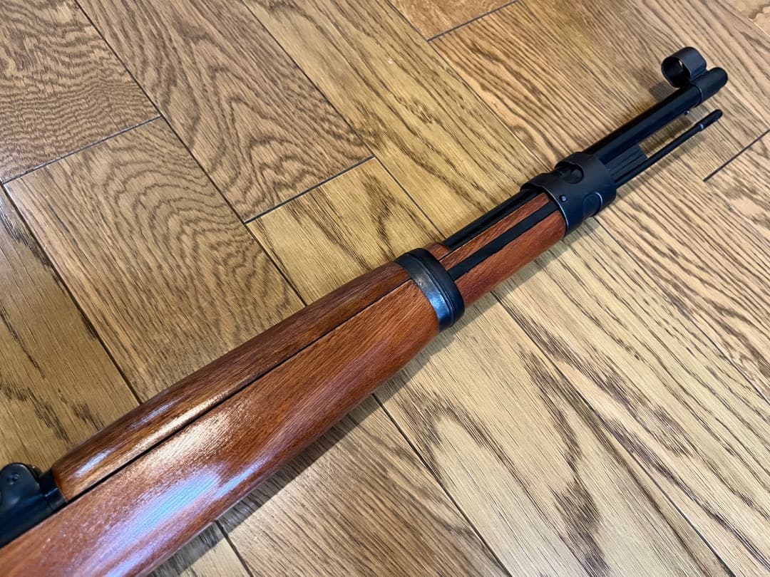 美品 マルシン工業 モーゼル Kar98K 排莢式 リアルウッド(エアコキ)