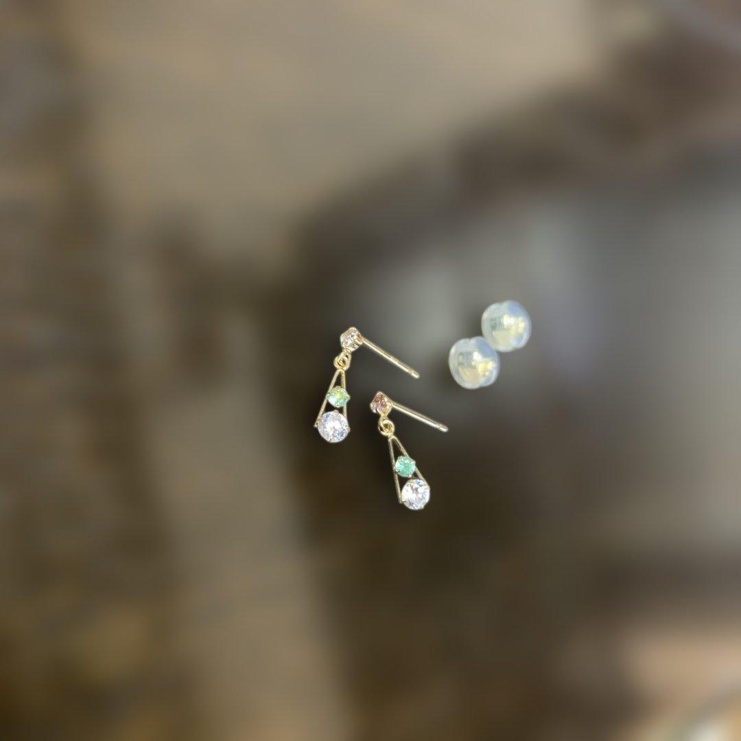 ジュエリーツツミ　k18 ピアス