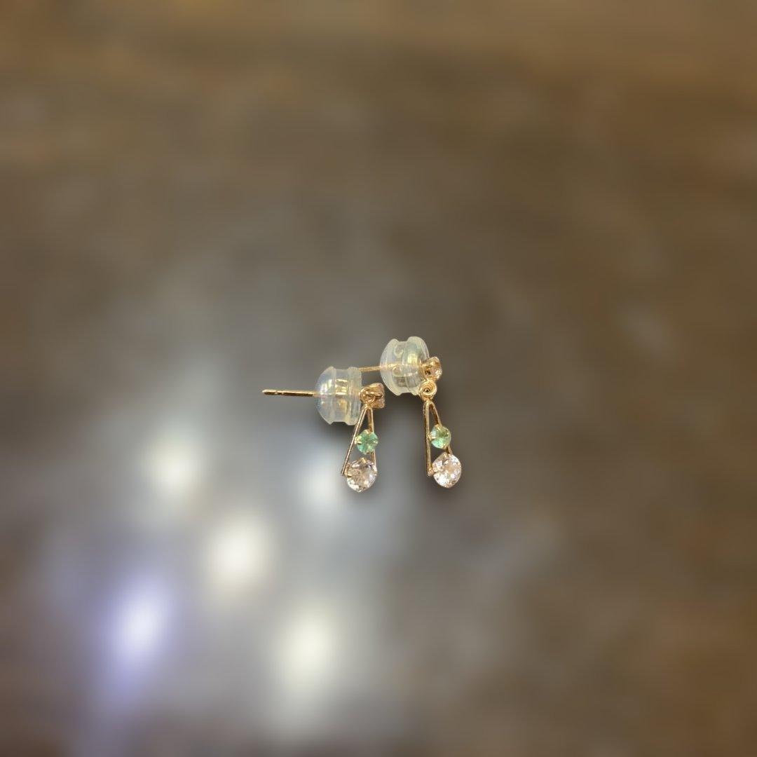 ジュエリーツツミ　k18 ピアス