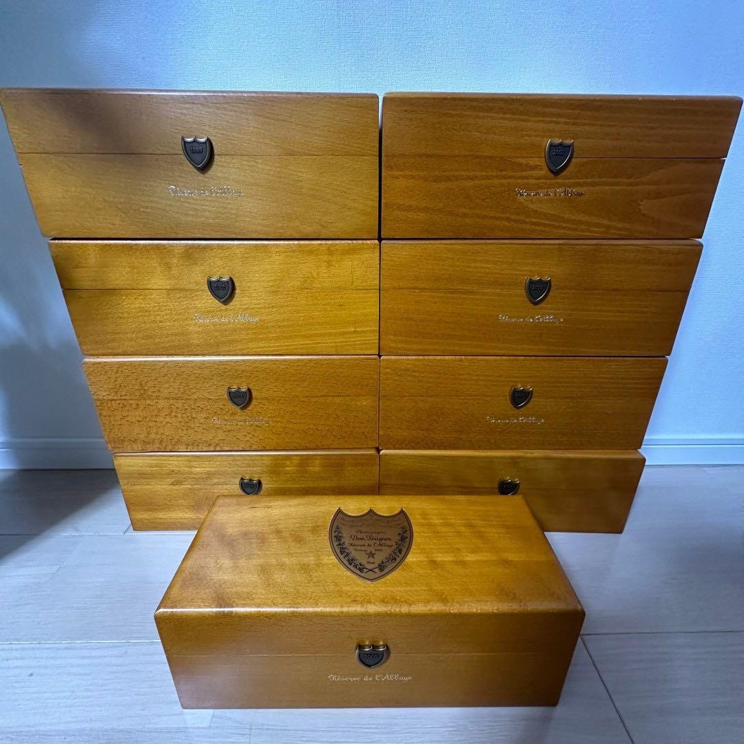 正規品【ドンペリ ゴールド ラベイ 木箱 9個セット】 ドン・ペリニョン