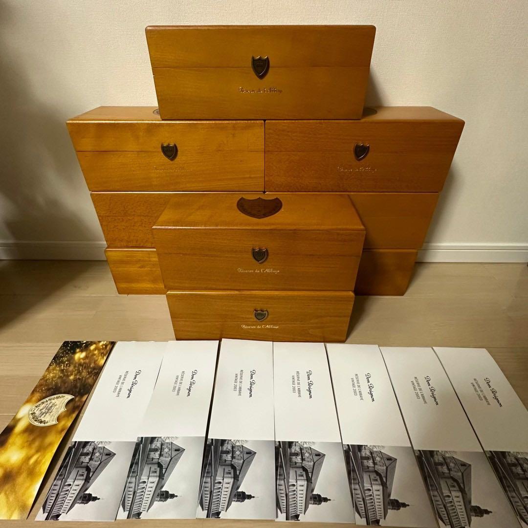 正規品【ドンペリ ゴールド ラベイ 木箱 9個セット】 ドン・ペリニョン