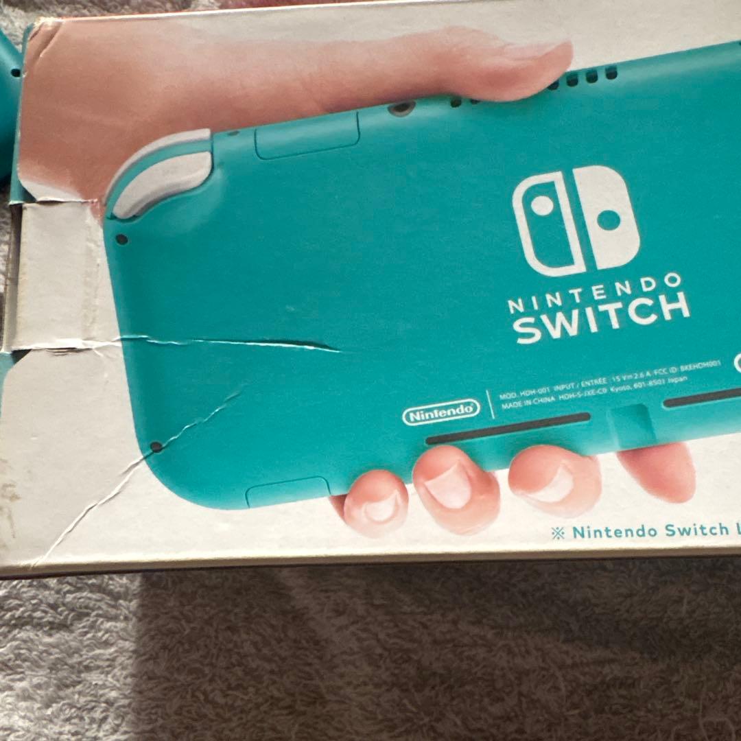 Nintendo Switch Lite ターコイズ 本体と箱付き