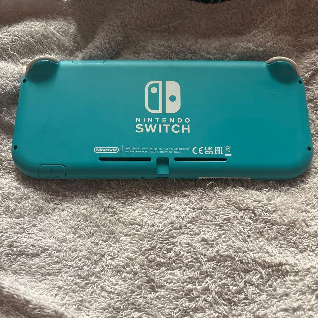 Nintendo Switch Lite ターコイズ 本体と箱付き