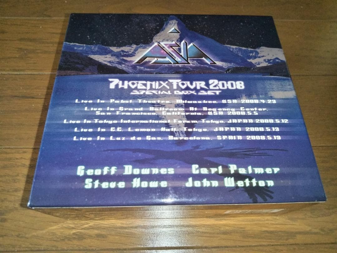 エイジア フェニックス・ツアー 2008 CD-BOX 10枚組