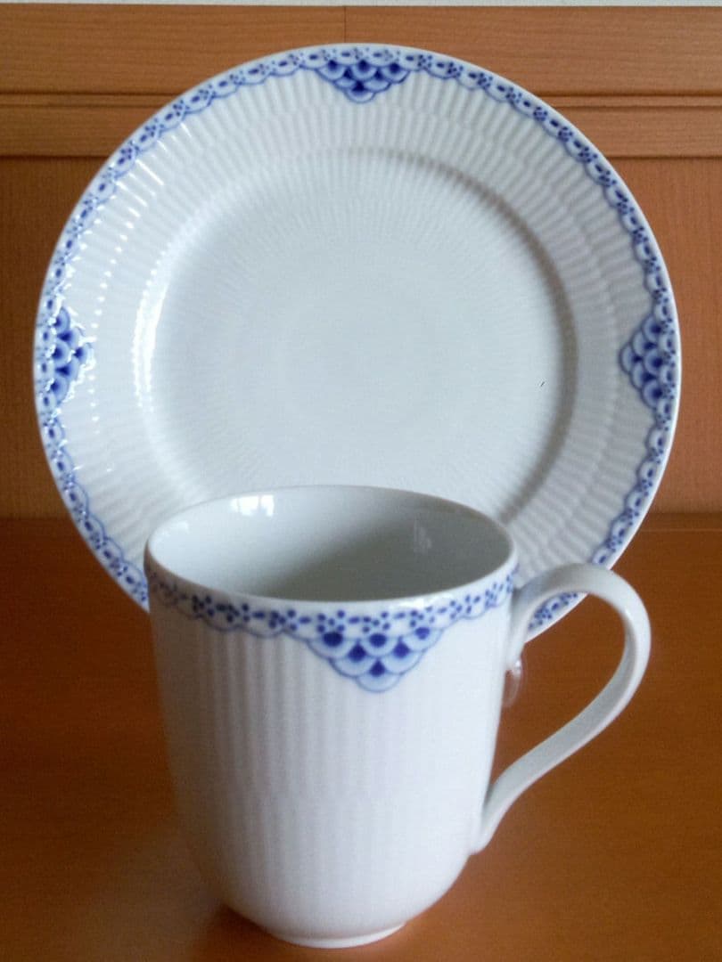 【新品】ロイヤルコペンハーゲン プリンセス モーニングセット ペア