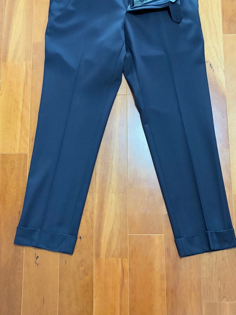 【未使用裾上げ品】PT01 TRAVELLER Navy Slacks 50