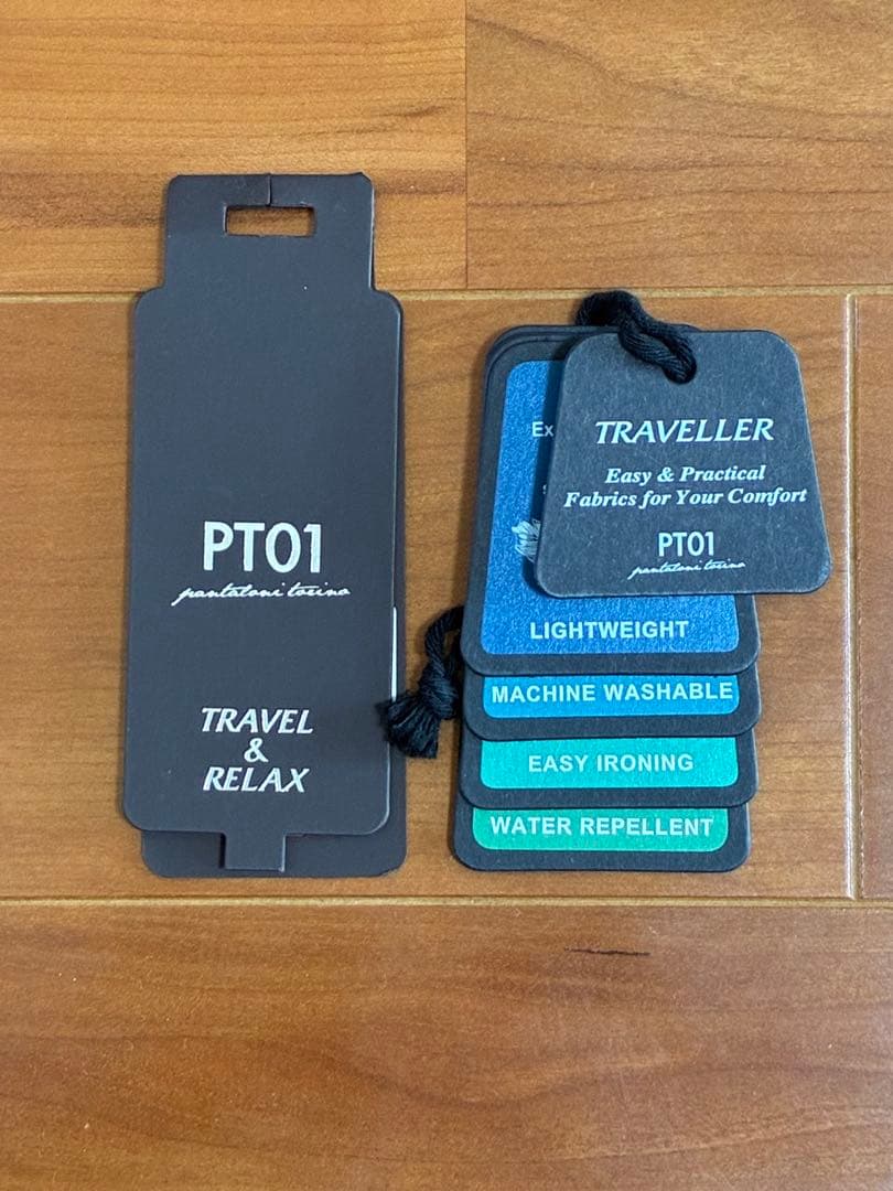 【未使用裾上げ品】PT01 TRAVELLER Navy Slacks 50