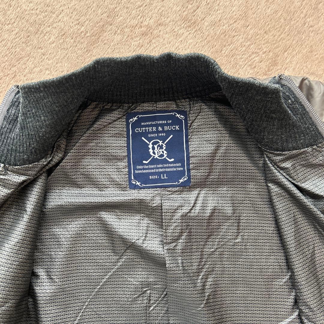 新品タグ付【CUTTER&BUCK】カッターアンドバック　ゴルフ　ジップセーター