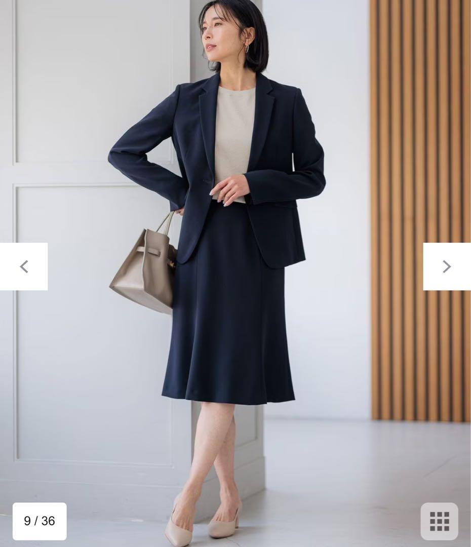 新品、未使用　23区　スーツ　上下　黒　フォーマル　レディーススーツ