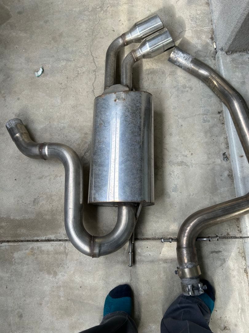 アウディ　TT 8J ミルテックマフラー　2.0TFSI FF用