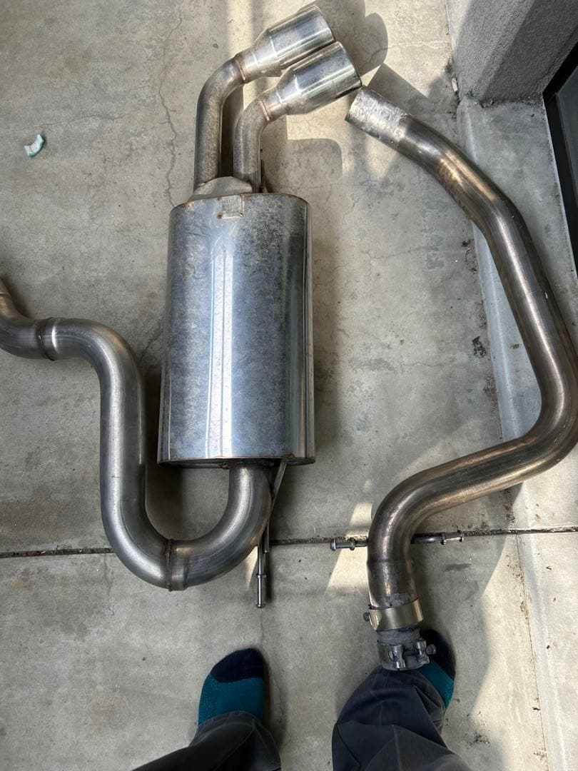 アウディ　TT 8J ミルテックマフラー　2.0TFSI FF用