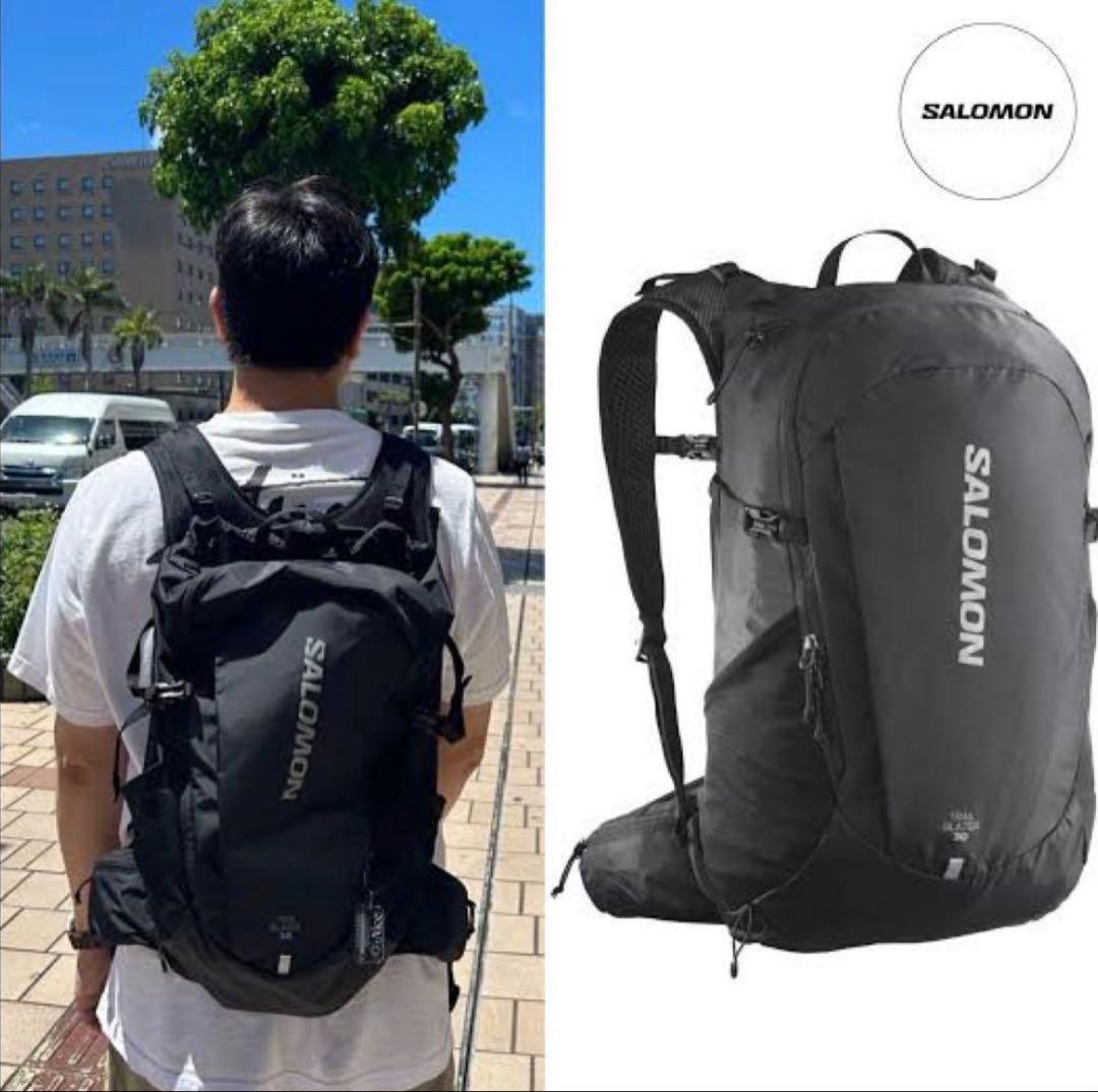salomon trail blazer 30 リュック　ブラック