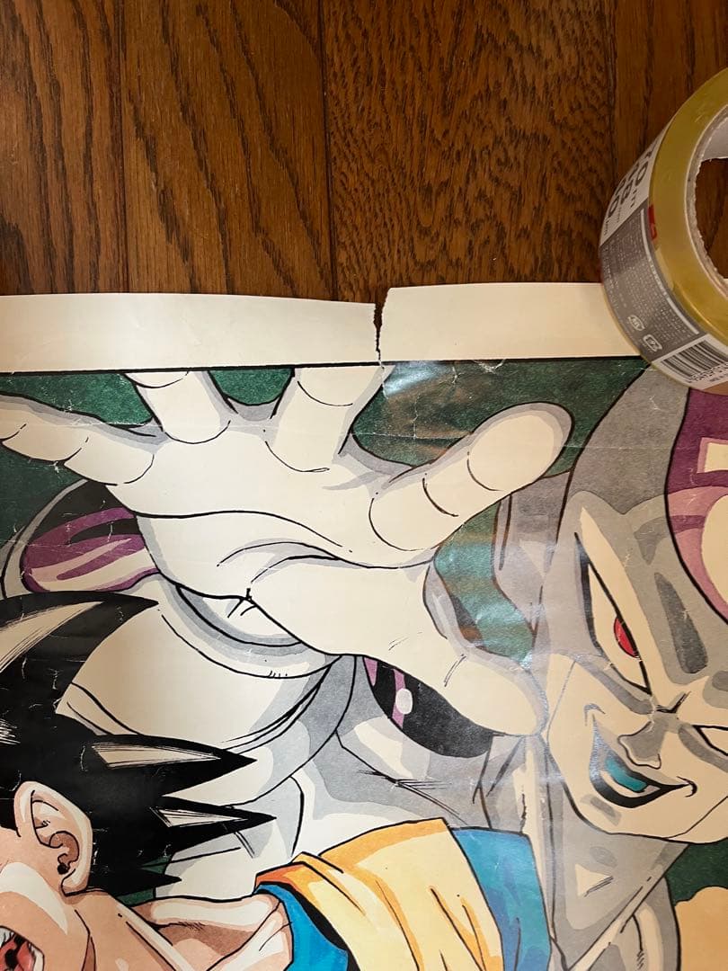 鳥山明の世界　EXHIBITION　ドラゴンボール　ポスター　フリーザ