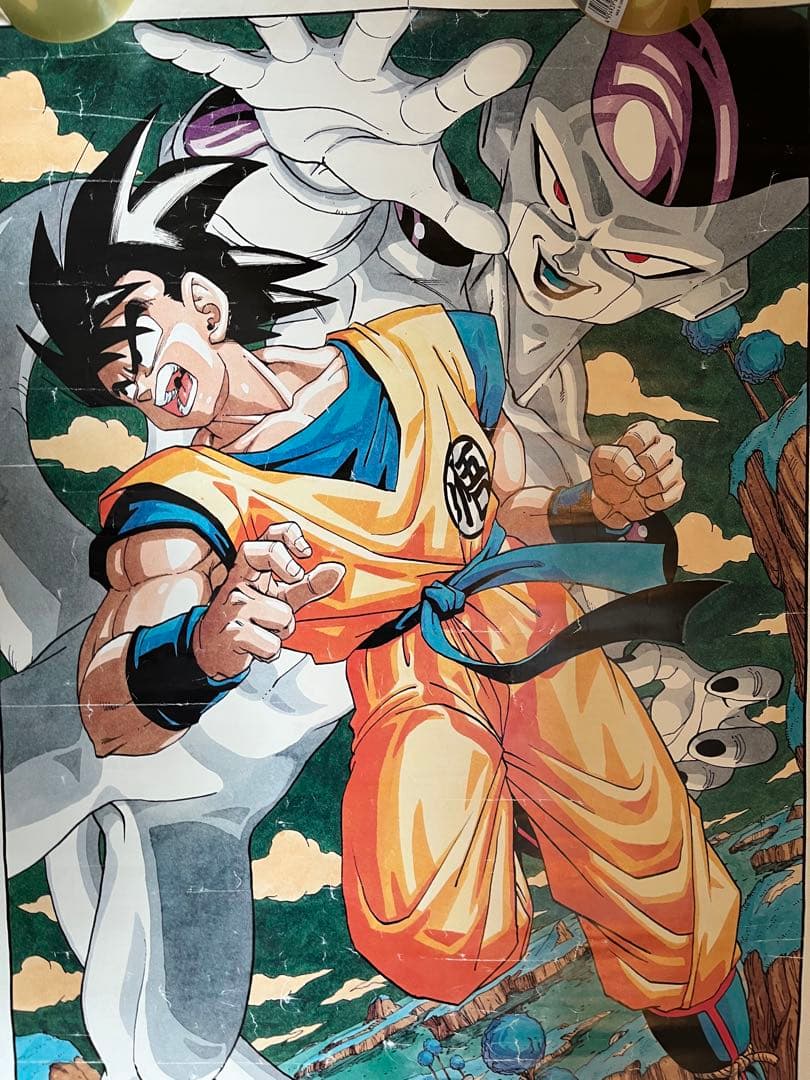 鳥山明の世界　EXHIBITION　ドラゴンボール　ポスター　フリーザ