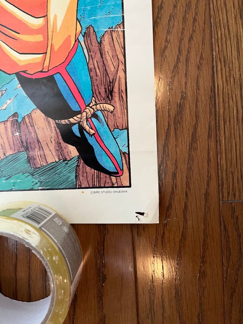 鳥山明の世界　EXHIBITION　ドラゴンボール　ポスター　フリーザ