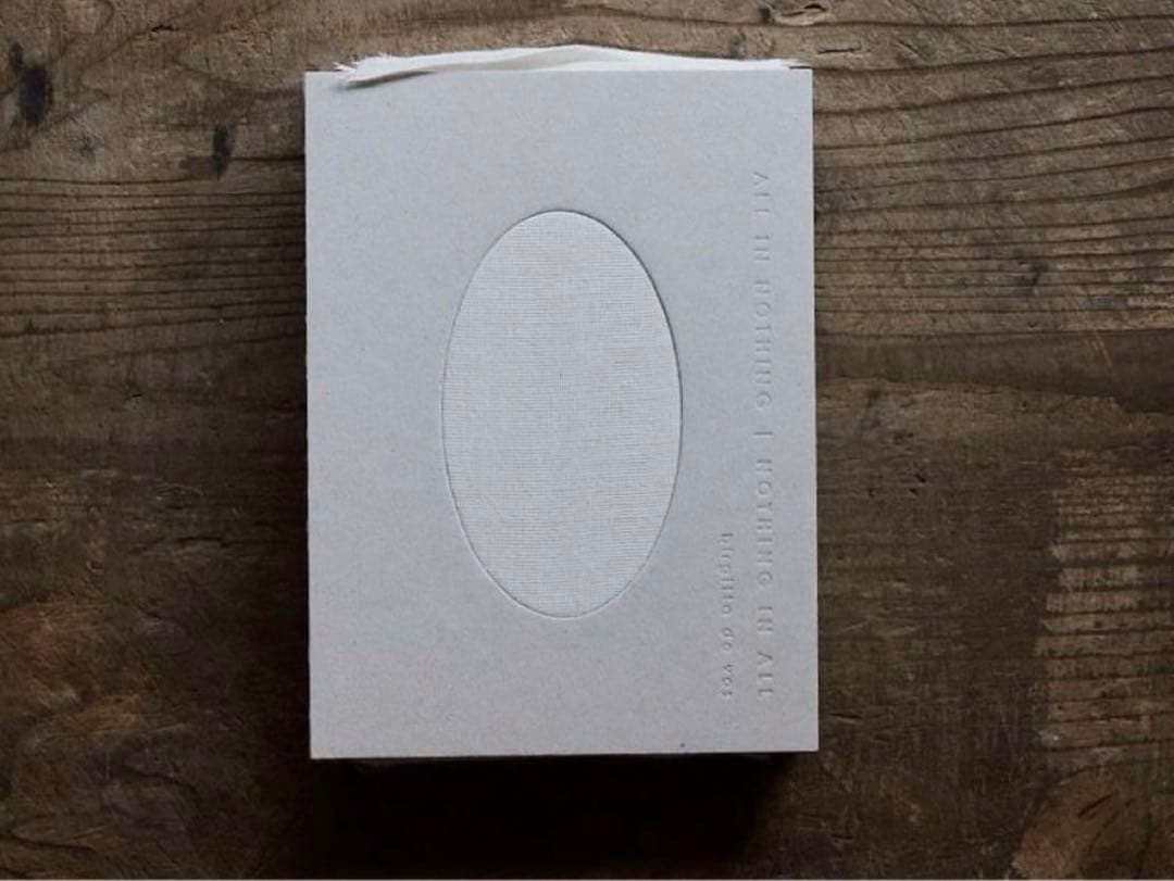 アート・デザイン・音楽 Birgitta De Vos All in Nothing | Nothing