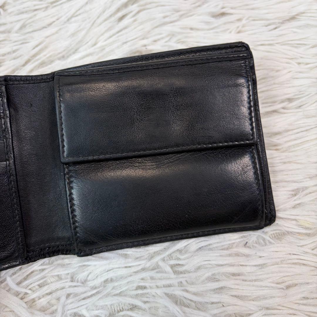 美品✨DIOR 二つ折り 財布 バーティカル ギャラクシー トロッター ブラック