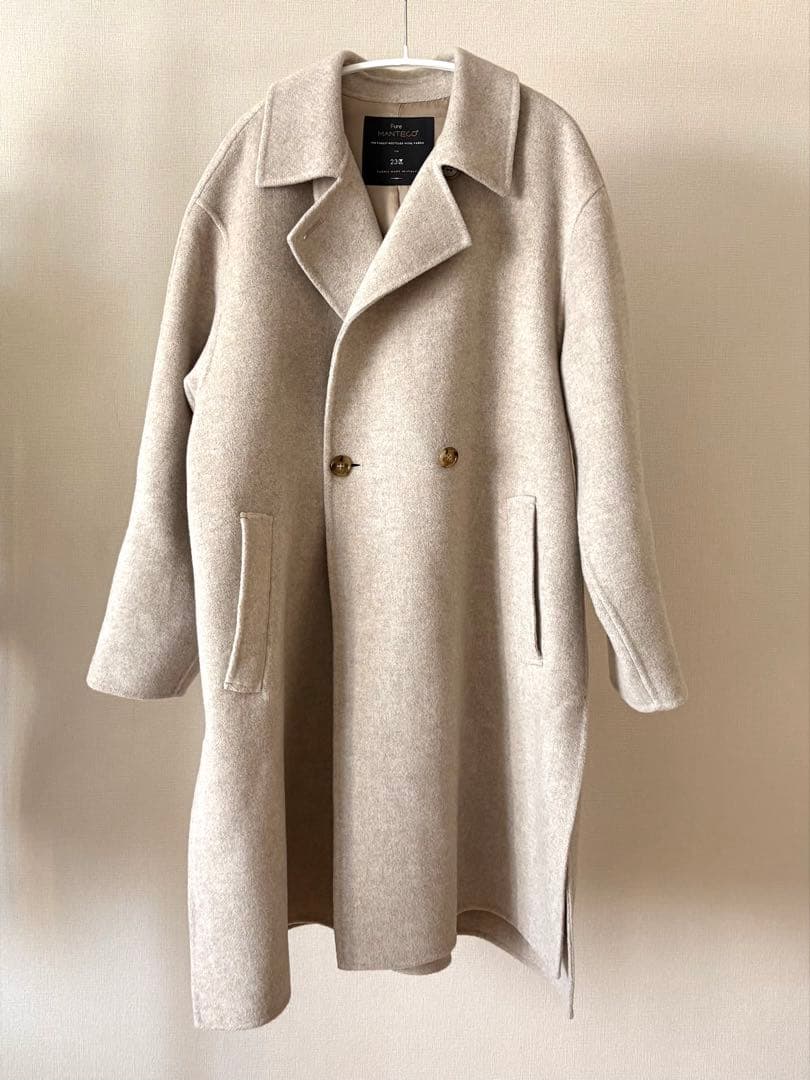 本日22時まで値下げ 23区 MANTECO Pure リバー　チェスターコート