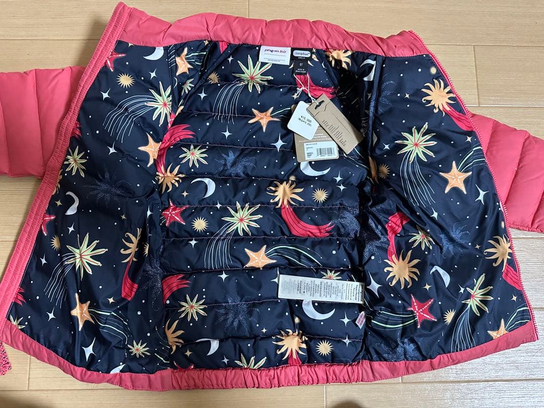 パタゴニア ダウンセーター ダウンジャケット 5T ピンク 新品未使用