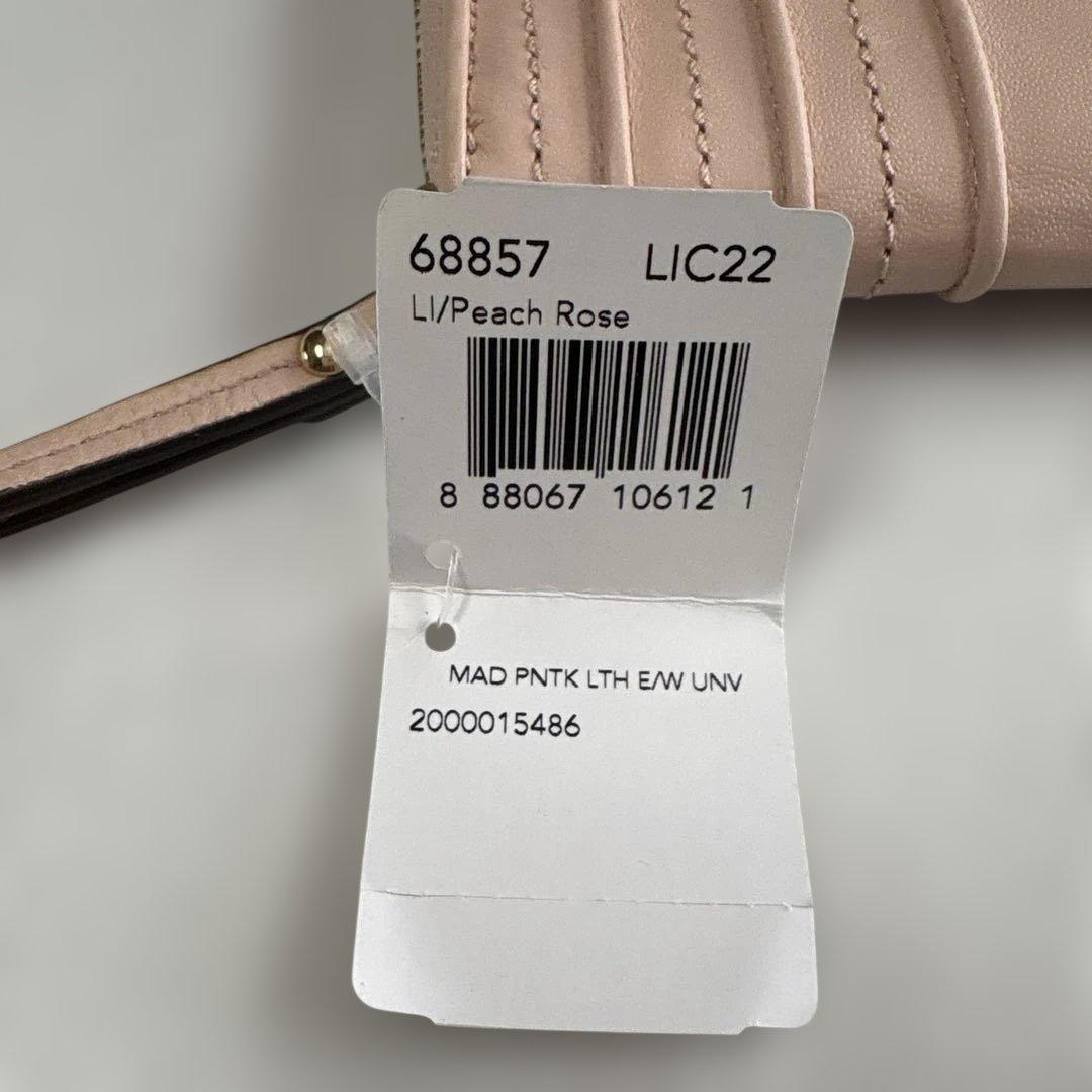 新品　未使用品　COACH コーチ　ウォレット　長財布 ピンク　箱付き