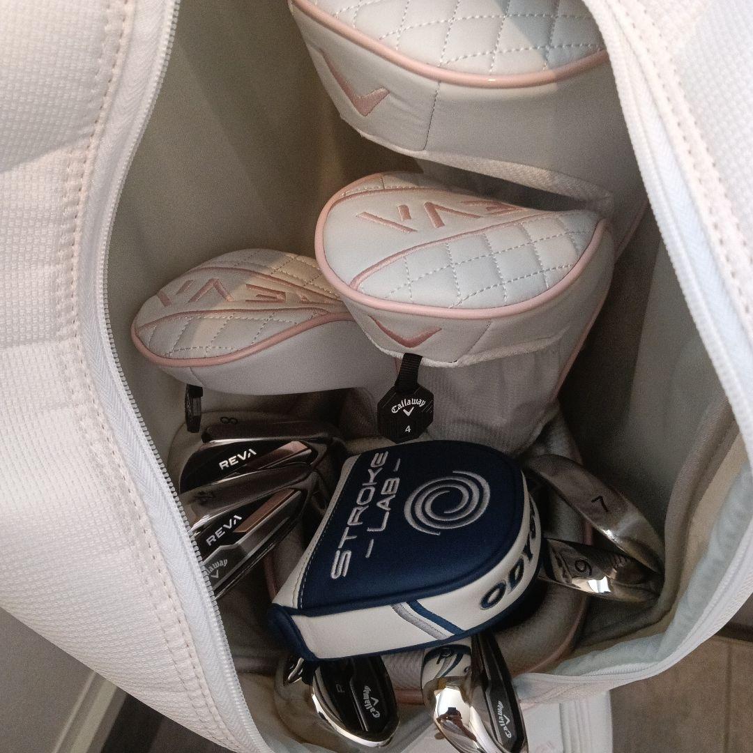 キャロウェイ Revaバッグ9本セットグローブオデッセイストロークラボ1本