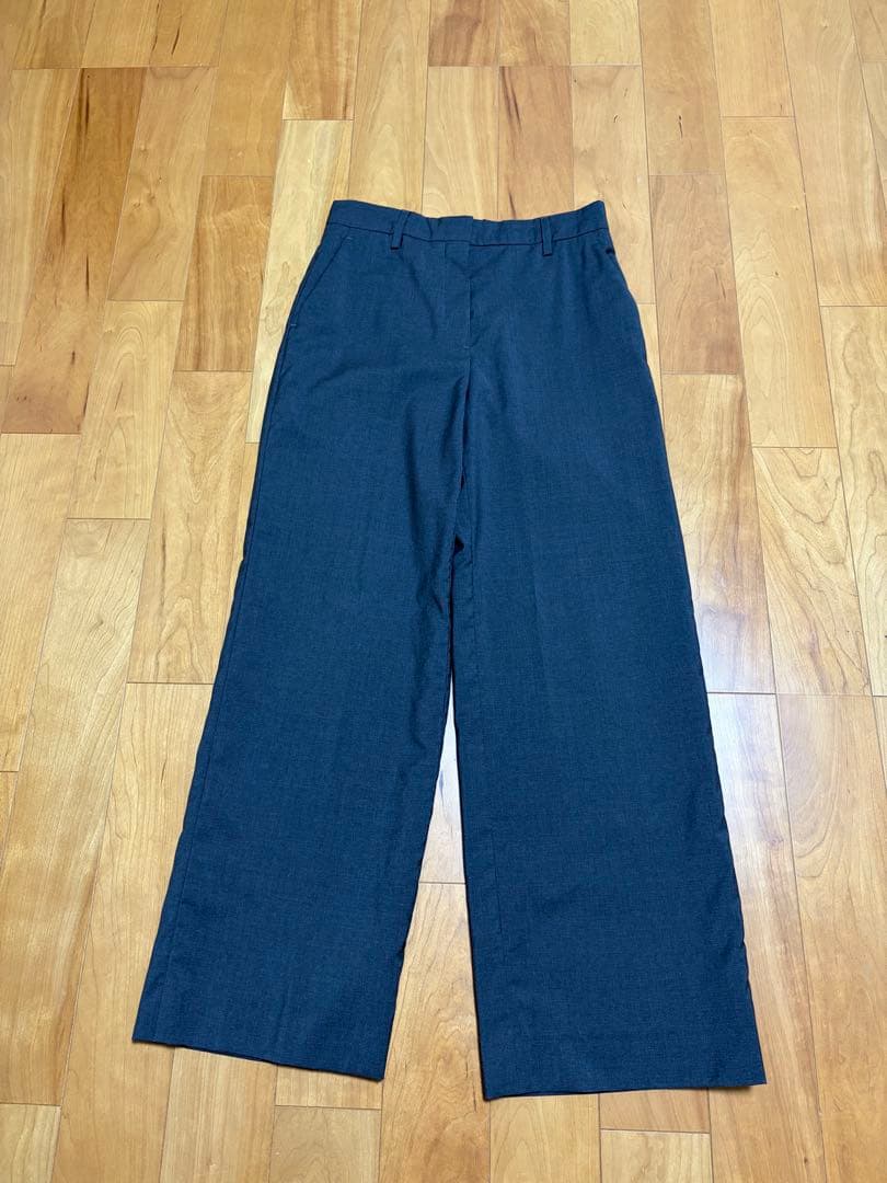 【美品】PRADA 2022SS wide straight slacks