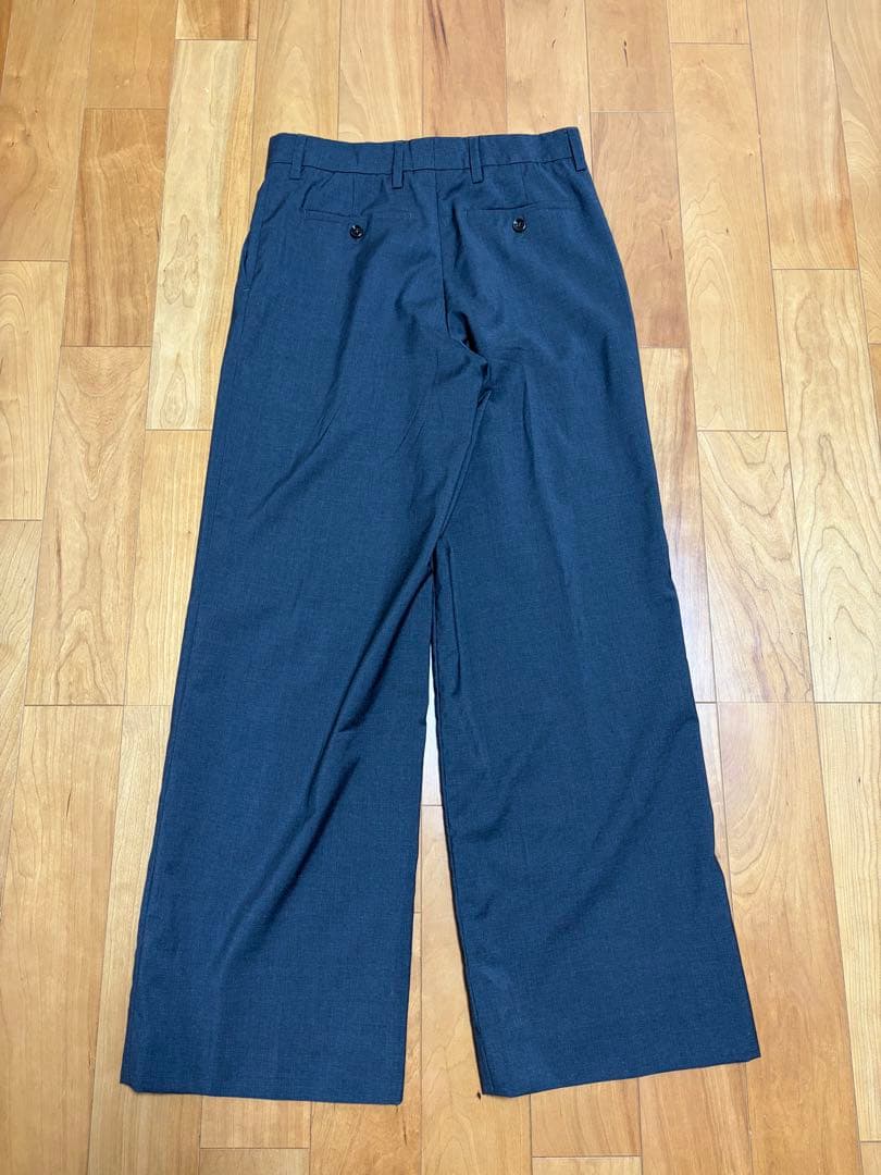 【美品】PRADA 2022SS wide straight slacks