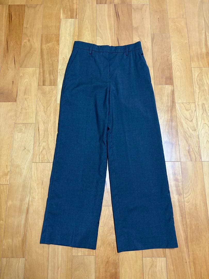 【美品】PRADA 2022SS wide straight slacks