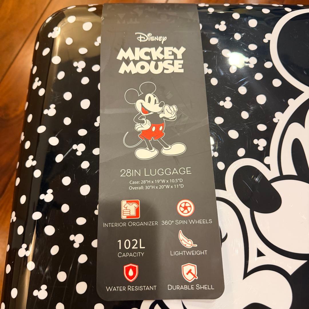 【ロサンゼルス購入】ミッキーマウスキャリーケーストランクケース102ℓディズニー