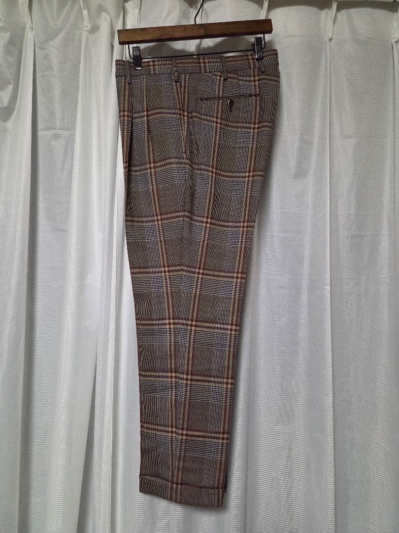 【美品】ピーティートリノ　GENTLEMAN FIT　2p　茶系　50　秋冬