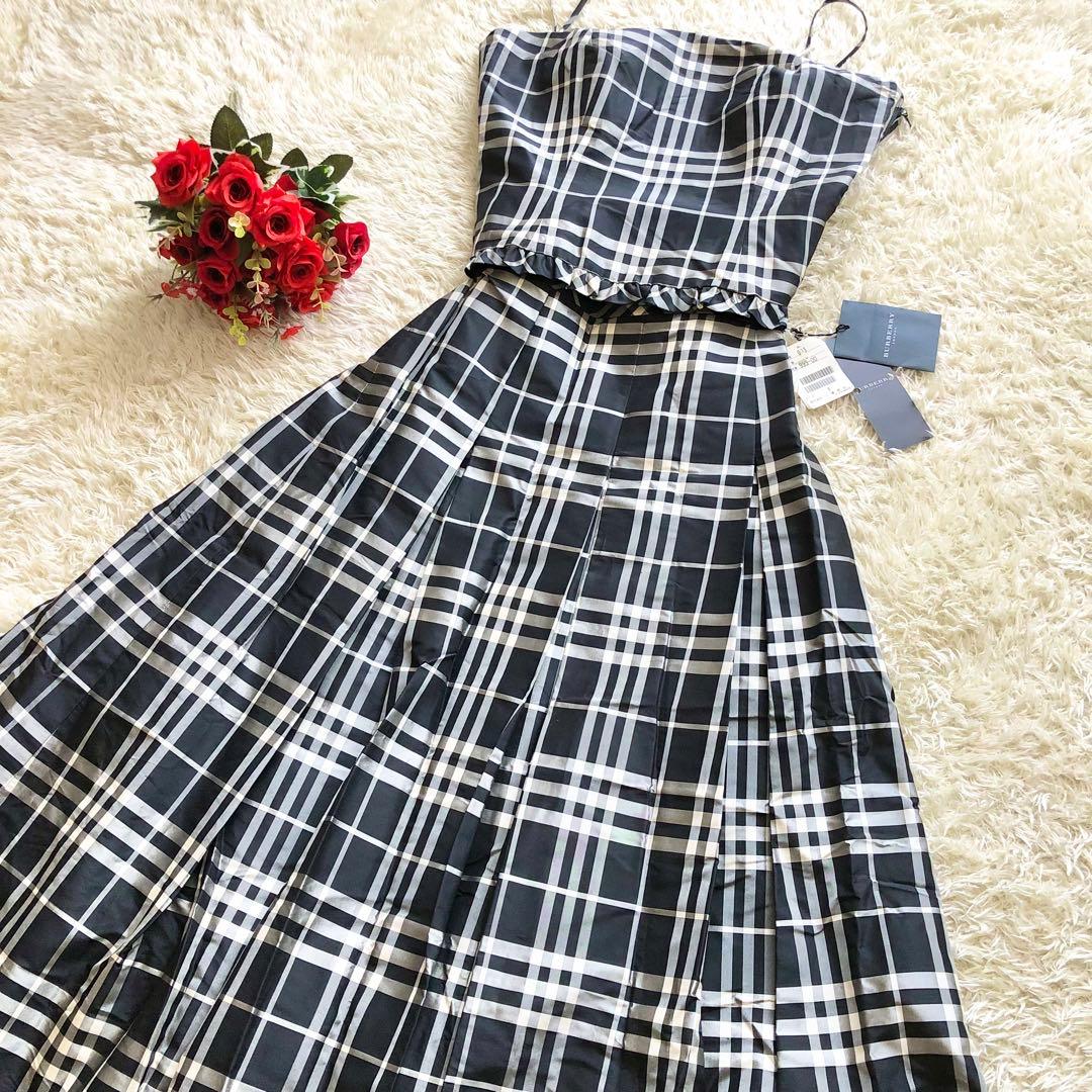 新品♪BURBERRY LONDON♪シルクワンピース　セットアップ　チェック
