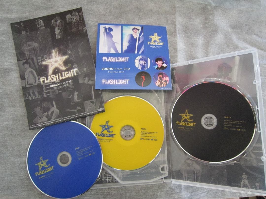 ジュノ ' FLASHLIGHT ' 初回生産限定盤 DVD JUNHO