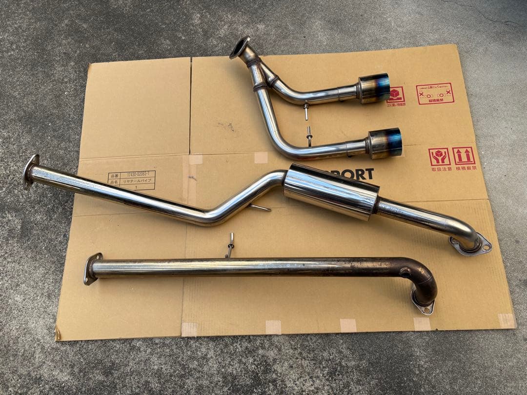 コペン l880k も。ファク モリモリ管60φフルEXマフラー 手渡し希望