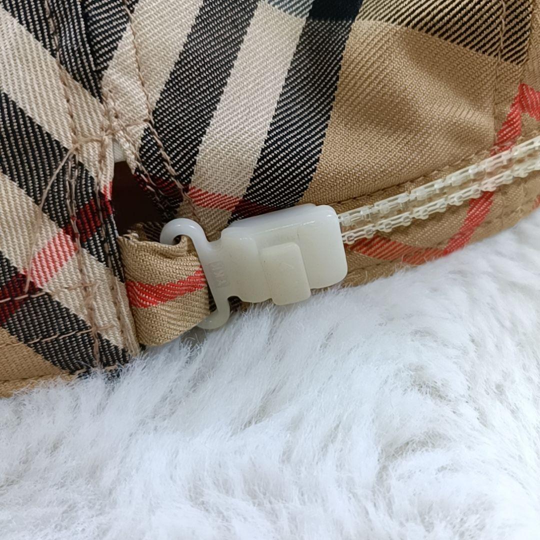 良品✨バーバリー ノバチェック&シャドーホース柄 ハンチング帽　キャスケット