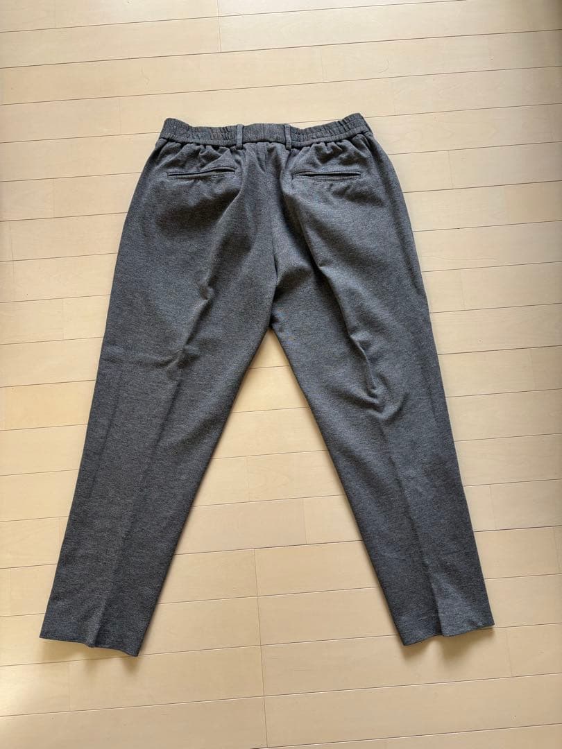 ジャブスアルキヴィオ 菅原靴店別注 ジャージー スラックス グレー 48