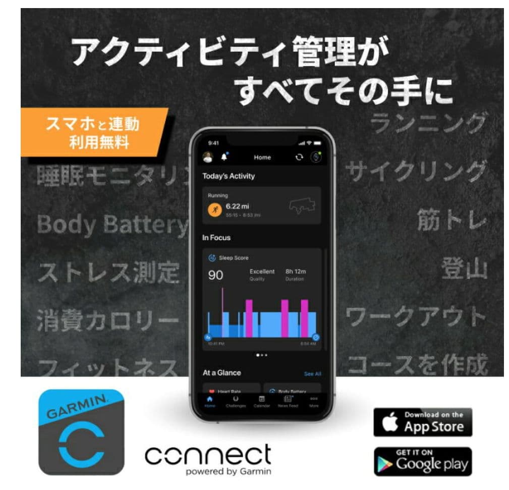 GARMIN（ガーミン）　FOREATHLETE 55 AQUA