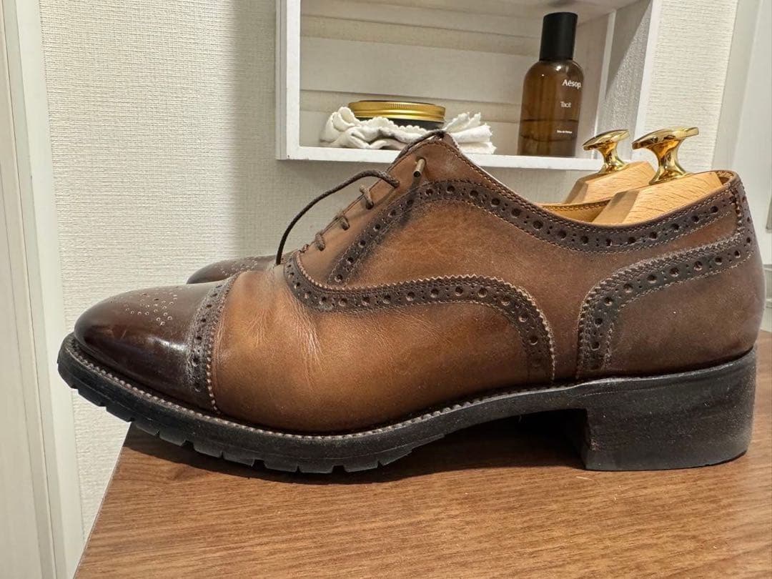 スコッチグレイン インペリアルⅢ 25.0cm ヒールアップ カスタム済