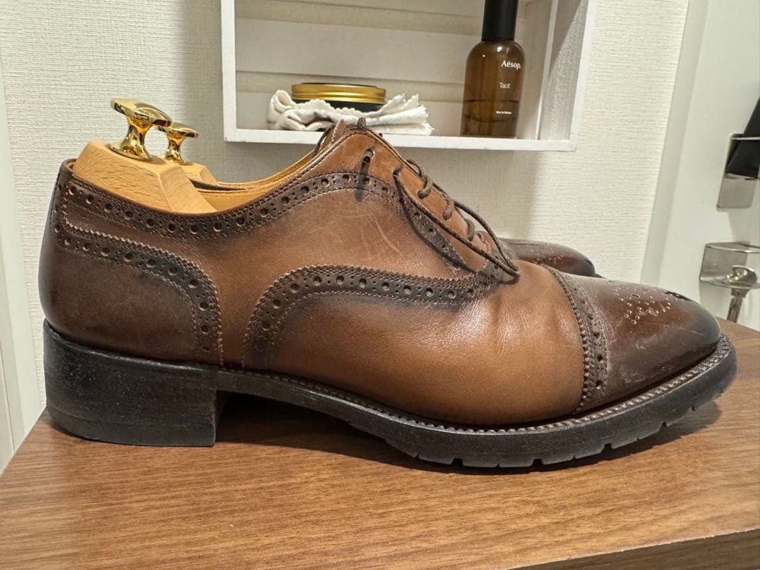 スコッチグレイン インペリアルⅢ 25.0cm ヒールアップ カスタム済