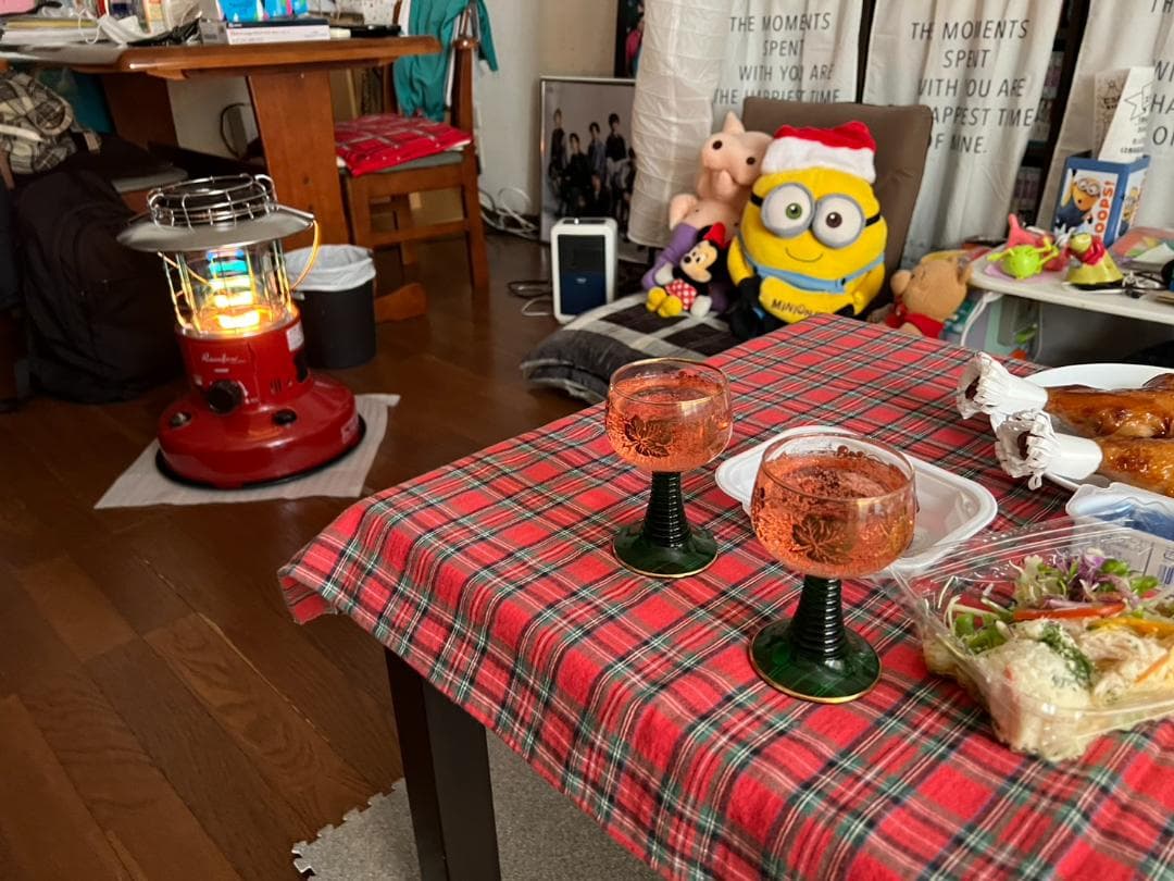 RL-25Mレインボーストーブ【赤色】希少収納袋付き対流型ストーブ【おまけあり】