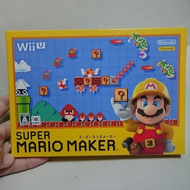 新品未開封未使用 ブックレット付き スーパーマリオメーカー willuソフト