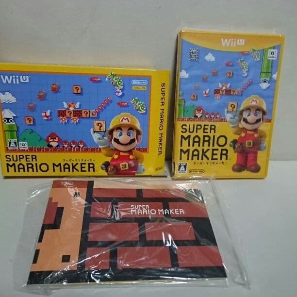 新品未開封未使用 ブックレット付き スーパーマリオメーカー willuソフト