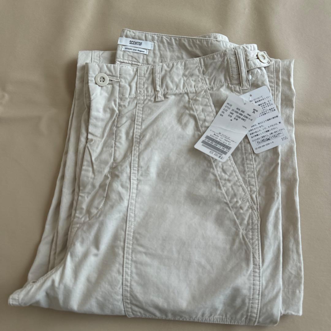 ★新品★AP STUDIO★SCENTOF★ファティーグパンツ★ナチュラル★40
