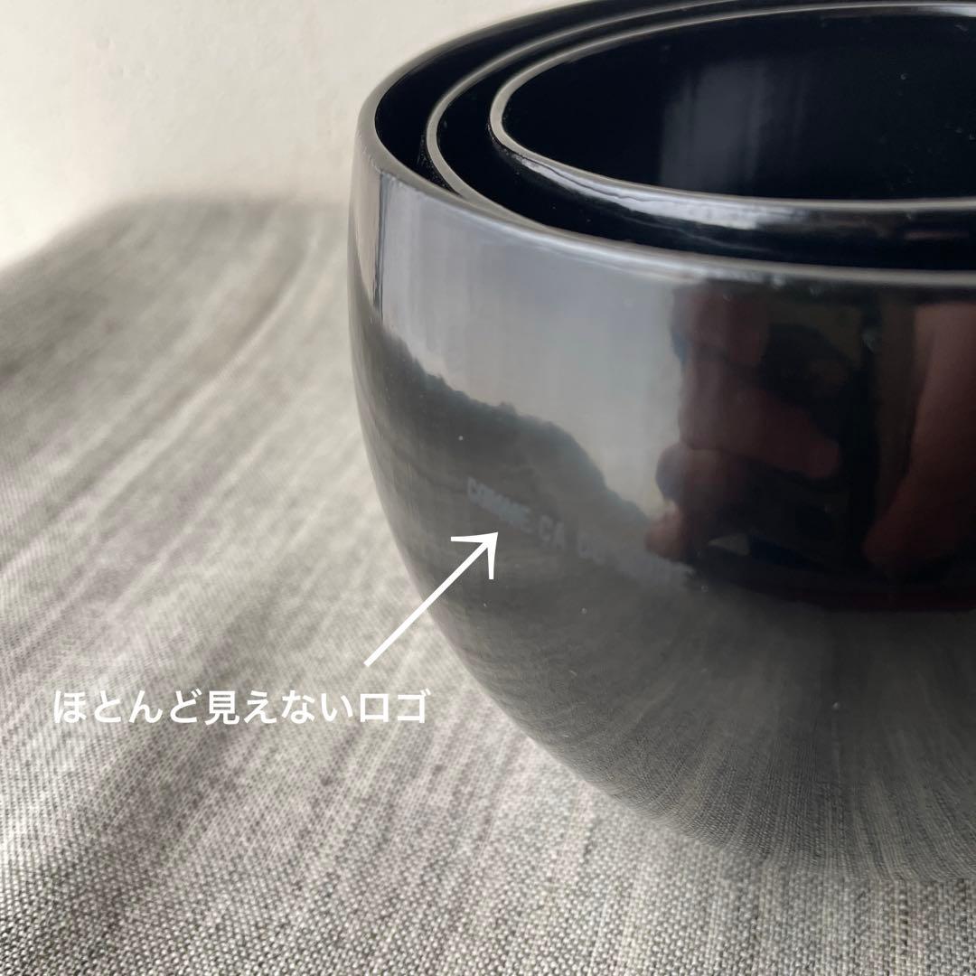 木製 入れ子椀 応量器 黒 漆器 2セット コムサデモード