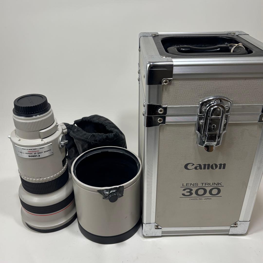み*ゆ様 ジャンク品Canon 300mm f2.8レンズ ハードケース付き