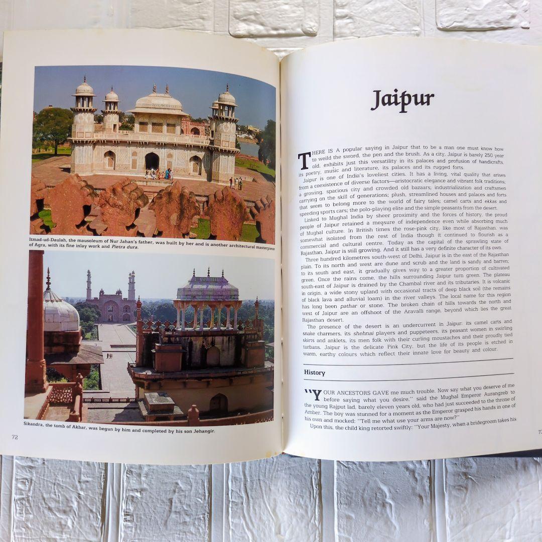 洋書 Delhi Agra and Jaipur
