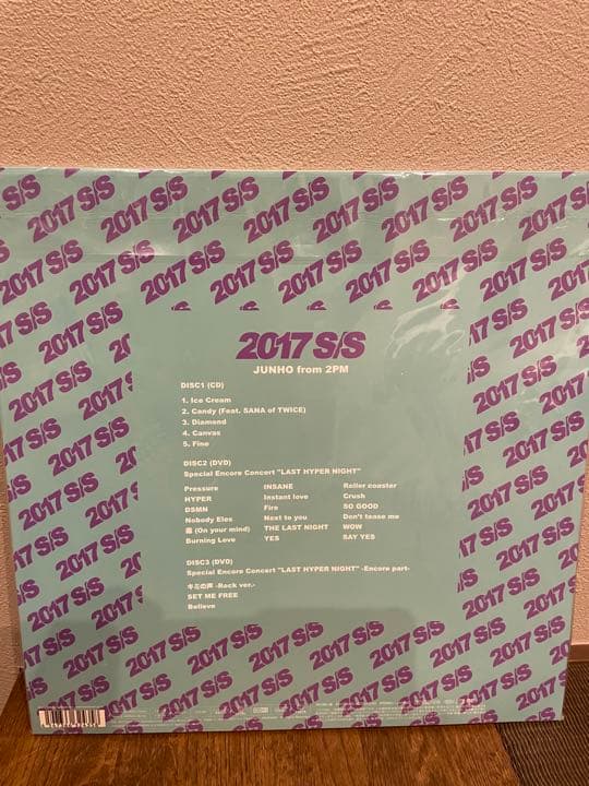 2PM ジュノ　ソロ　2017 S/S リパッケージ盤
